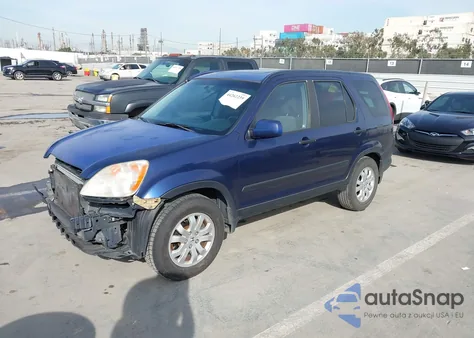 2005 Honda Cr-V Ex из США, поврежденный, VIN JHLRD78835C042668